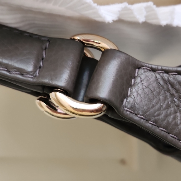 GUCCI GREENWICH SHOULDER BAG GREY MEDIUM - Picture 7 of 13